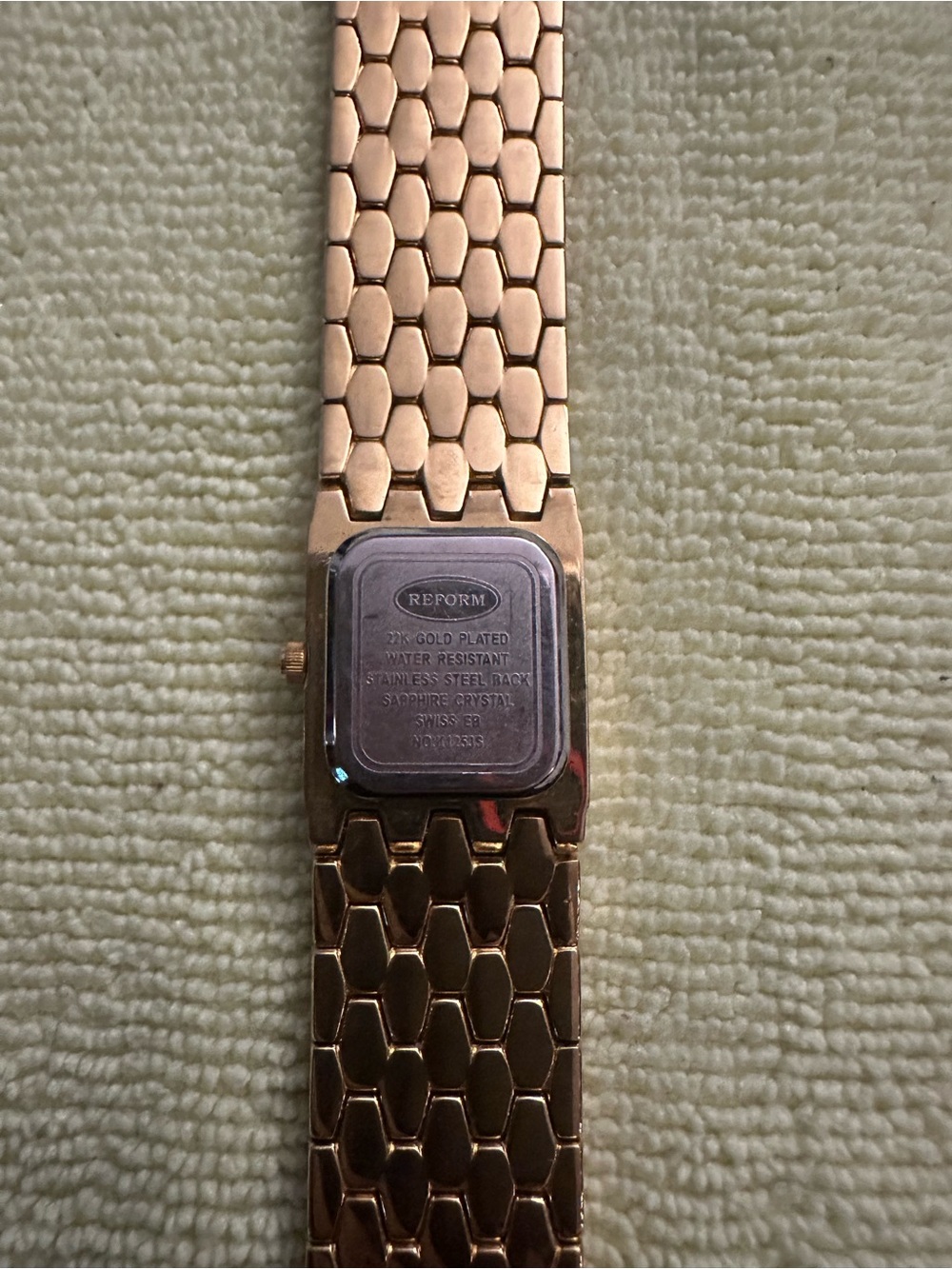 Rose Gold Women’s Bracelet Watch with Crystal Accents - Picture 4 of 4